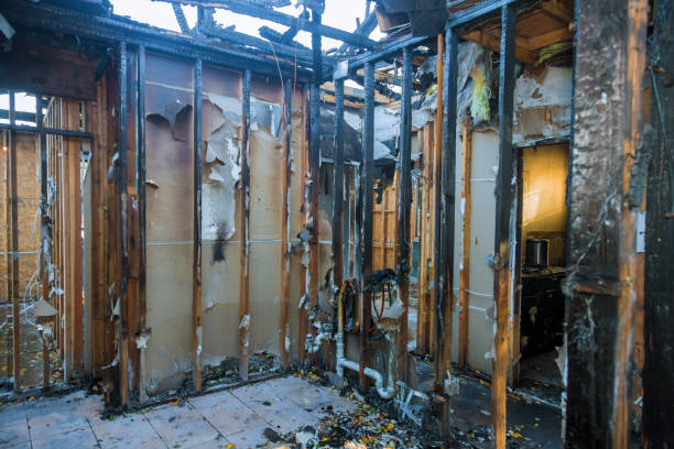 Professional Fire Damage Repair technician working in Clifton Heights, PA